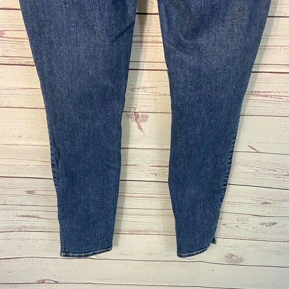 7 For All Mankind Ankle Skinny Jeans Women's Size 28 (28 x 28) Split Ankle - Picture 4 of 14